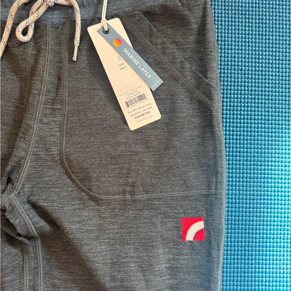 Marine Layer NWT Charcoal Yoga Joggers - Picture 2 of 5